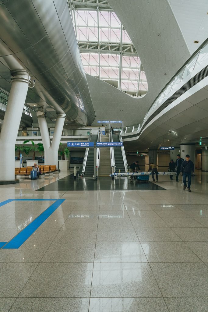 Incheon Airport arrival where eSIM activation matters