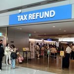 Tax Free sign at a store for the Korea tax refund for tourists